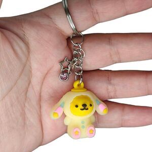 Kawaii Character Charm Keychain